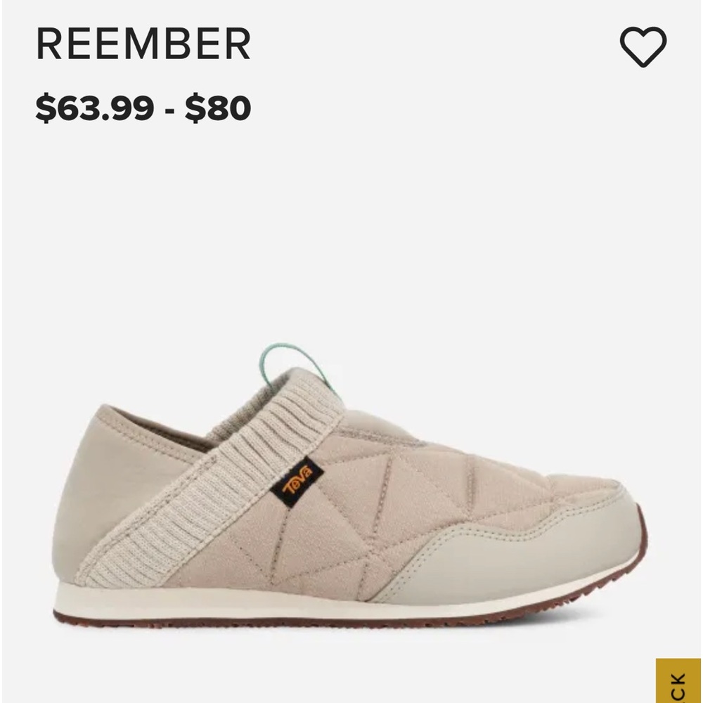 Teva Womens/ girls moccasins size 6